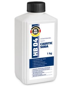 Rohrreiniger Ätznatron Entfetter Perlen Caustic Soda 1Kg Flasche Seifenindustrie HALBAU HB04