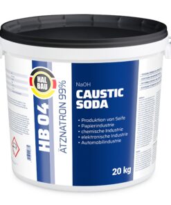 Rohrreiniger Ätznatron Entfetter Perlen Caustic Soda 20Kg Eimer Seifenindustrie HALBAU HB04