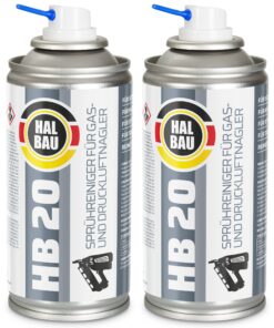 Reinigungsspray für Gasnagler Druckluftnagler 150ml 2x für Tacker HB20