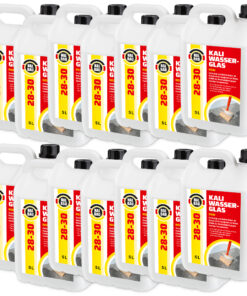 HALBAU Kaliwasserglas HB28-30 Betonimprägnierung Holzschutz Grundierung Konservierung 70L