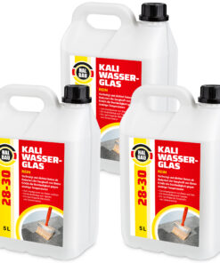 HALBAU Kaliwasserglas HB28-30 Betonimprägnierung Holzschutz Grundierung Konservierung 15L