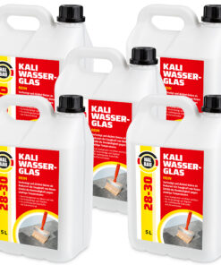 HALBAU Kaliwasserglas HB28-30 Betonimprägnierung Holzschutz Grundierung Konservierung 25L