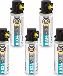 Gaskartusche 5St. 20gr / 40ml / 80mm für Stiftnagler Gaskartuschen HALBAU HB34