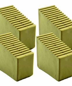 Gummifüße für Holzstehleitern 3-8 Sproßen sandfarben 4 Stück HB40