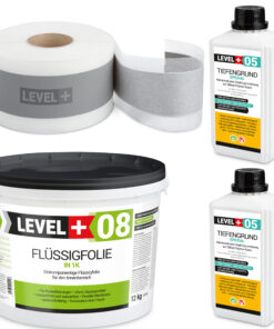 Dichtset Abdichtung Set Flüssigfolie Bad Dusche Küche LEVEL+ SET17
