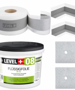 Dichtset Abdichtung Set Flüssigfolie Bad Dusche Küche LEVEL+ SET18