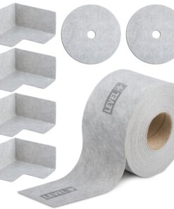 Dicht-Set Dichtband 10m Wandmanschetten Innenecken Bandset Abdichtung Frostbeständig Innen Außen Set G3