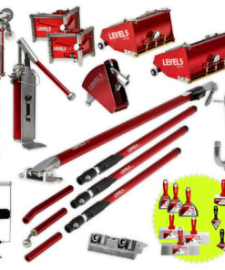 LEVEL5 Spachtelwerkzeuge schnell effekt Trockenwandfugen verspachtelt SET 4-625P