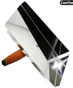 Alternative view of Fugbrett Fugblech Edelstahl 245x155x50mm Verfugungshilfe + Fugenkellen 6, 8, 10, 12mm, Korkgriff CT04