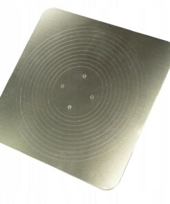 Spachtelschale CONTOO Trockenbau Aluminium-Hawk Platte Korkgriff 33x33cm CT713