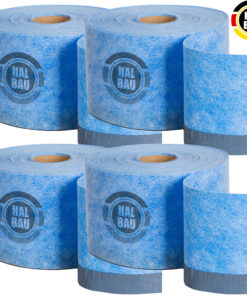 Wannendichtband 100m Badewanne Dichtband mit Butylklebstreifen Duschwanneband Halbau HN05