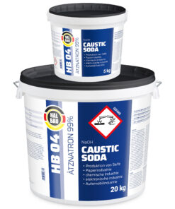 Rohrreiniger Ätznatron Entfetter Perlen Caustic Soda 20+5Kg Eimer Seifenindustrie HALBAU HB04