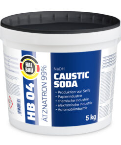 Rohrreiniger Ätznatron Entfetter Perlen Caustic Soda 5Kg Eimer Seifenindustrie HALBAU HB04