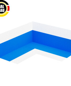 Dichtecken 1St. Innenecken Abdichtung Flüssigfolie Dichtband Dusche Bad Elastomer Halbau HN01