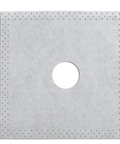 Dichtmanschette 150mm × 150mm Dichtelement 1 St. Rohrabdichtung Ø27 – Ø50mm Flüssigfolie Balkon Dusche HALBAU HS03