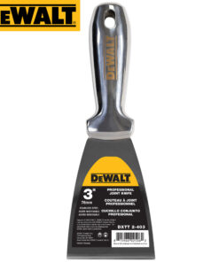 DEWALT 76mm Spachtel ganz aus Edelstahl Malerspachtel für Trockenbau 2-403