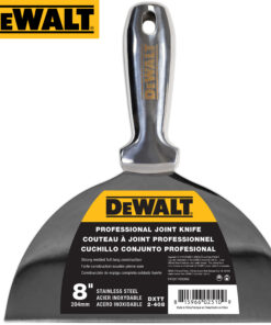PROFI Spachtel 204 mm ganz aus Edelstahl DEWALT rostfrei Malerspachtel 2-408