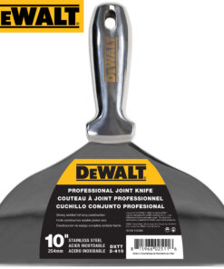 DEWALT PROFI Spachtel ganz aus Edelstahl Malerspachtel Schaber 254 mm 2-410