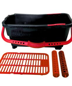 Alternative view of Fliesen Fugbox Fliesenleger Set 15teilig Waschset Waschbox Zahnkellen Spachtel Fugbrett Baueimer CT03