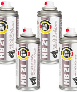 HALBAU Schmieröl Kriechöl Waffenöl Pflegeöl Spray 4x150ml auch Gasnagler HB21