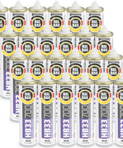 Gaspatronen 24St. für Gasnagler Betonnägel Ersatzgas 115mm/56ml 1000 Schüsse HB33