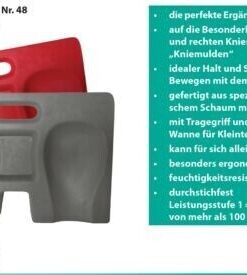 Alternative view of KnieKissen Ergopad Ergonomisch Knieschutz Kniepolster Arbeitsschutz Entlastung