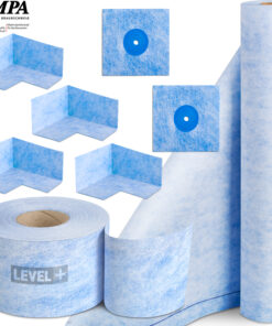 Dicht-Set Dichtband 10m Wandmanschetten Innenecken Bandset Abdichtung Frostbeständig Innen Außen SET B16