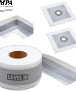 Dichtbandset Abdichtung Bandset Innenecken Manschetten Dichtset Elastische Zone Dichtecken Ausdehnbar LEVEL+ SET EZ2