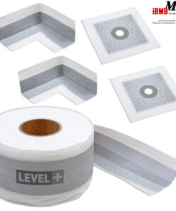 Dichtbandset Abdichtung Bandset Innenecken Manschetten Dichtset Elastische Zone Dichtecken Ausdehnbar LEVEL+ SET EZ3