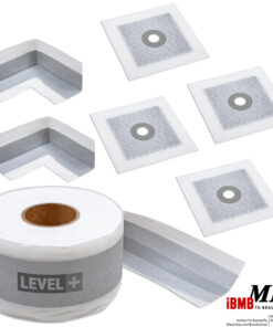 Dichtbandset Abdichtung Bandset Innenecken Manschetten Dichtset Elastische Zone Dichtecken Ausdehnbar LEVEL+ SET EZ4