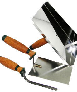 Fugblech Edelstahl-Verfugungsblech 245x155mm Trapezkelle mit Fugenkelle 10mm CT04