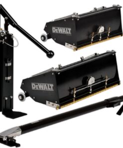 DeWALT Mega Flat Box Set Trockenbauwand Ladepumpe Fugenband Spachtelmasse 2-615