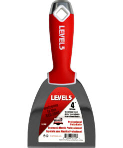 Alternative view of LEVEL5 Profi Set 3x Spachtel Edelstahl Softgriff Fugenmesser für Trockenbau 5-651
