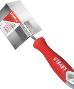 LEVEL5 Außeneckenkelle Eckmesser Rostfrei Trockenbau Gipskarton Gummigriff 5-320