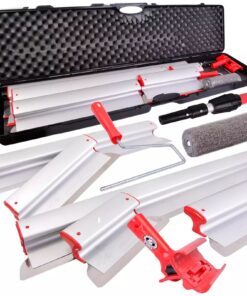 Spachtelset Profi Tragekoffer Trockenbau Glätten Putz Spachteln Werkzeugset CT01