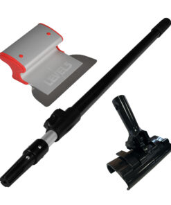 Level5 Spachtel Set Flächenspachtel 178mm +Teleskopstange 160cm + Adapter SL501