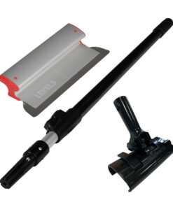 Level5 Spachtel Set Flächenspachtel 356mm +Teleskopstange 160cm + Adapter SL501