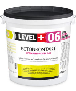 Betonkontakt Haftbrücke Putzgrund Grundierung Betongrundierung 20Kg LEVEL+06