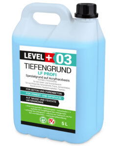 Tiefengrund LF Profi Grundierung 1:1 mit Wasser verdünnbar schnell trockend 5L LEVEL+03