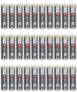 Gaskartusche 115mm Fuel Cell für gasbetriebene Setzgeräte Ersatzgas 36 Stk. LEVEL+115