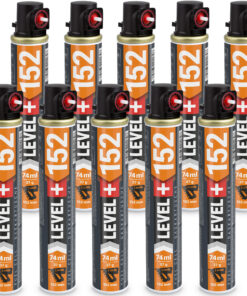Ersatzgas 10 St. Gaskartuschen 152mm Gasbetriebene Setzgeräte Profi LEVEL+152