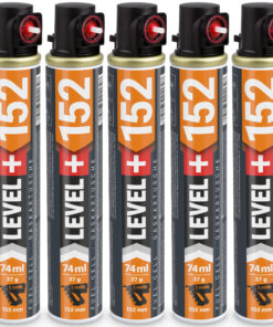 Ersatzgas 5 St. Gaskartuschen 152mm Gasbetriebene Setzgeräte Profi LEVEL+152
