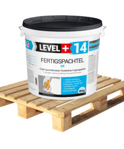 Spachtelmasse 480kg Palette 24 x20kg Q4 Glätt Finish Fertigspachtel Innen LEVEL+14