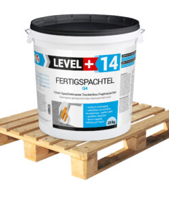 Spachtelmasse 600kg Palette 24 x25kg Q4 Glätt Finish Fertigspachtel Innen LEVEL+14