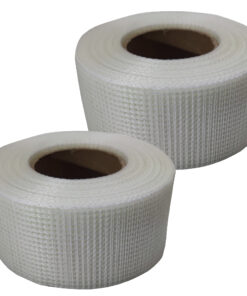Gitterband 50mm Glasfaser Fugenband 2x45m selbstklebend Trockenbau Fugenstreifen