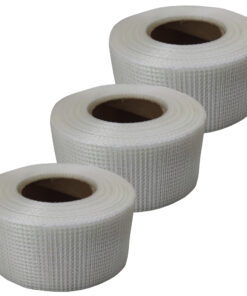 Gitterband 50mm Glasfaser Fugenband 3x45m selbstklebend Trockenbau Fugenstreifen