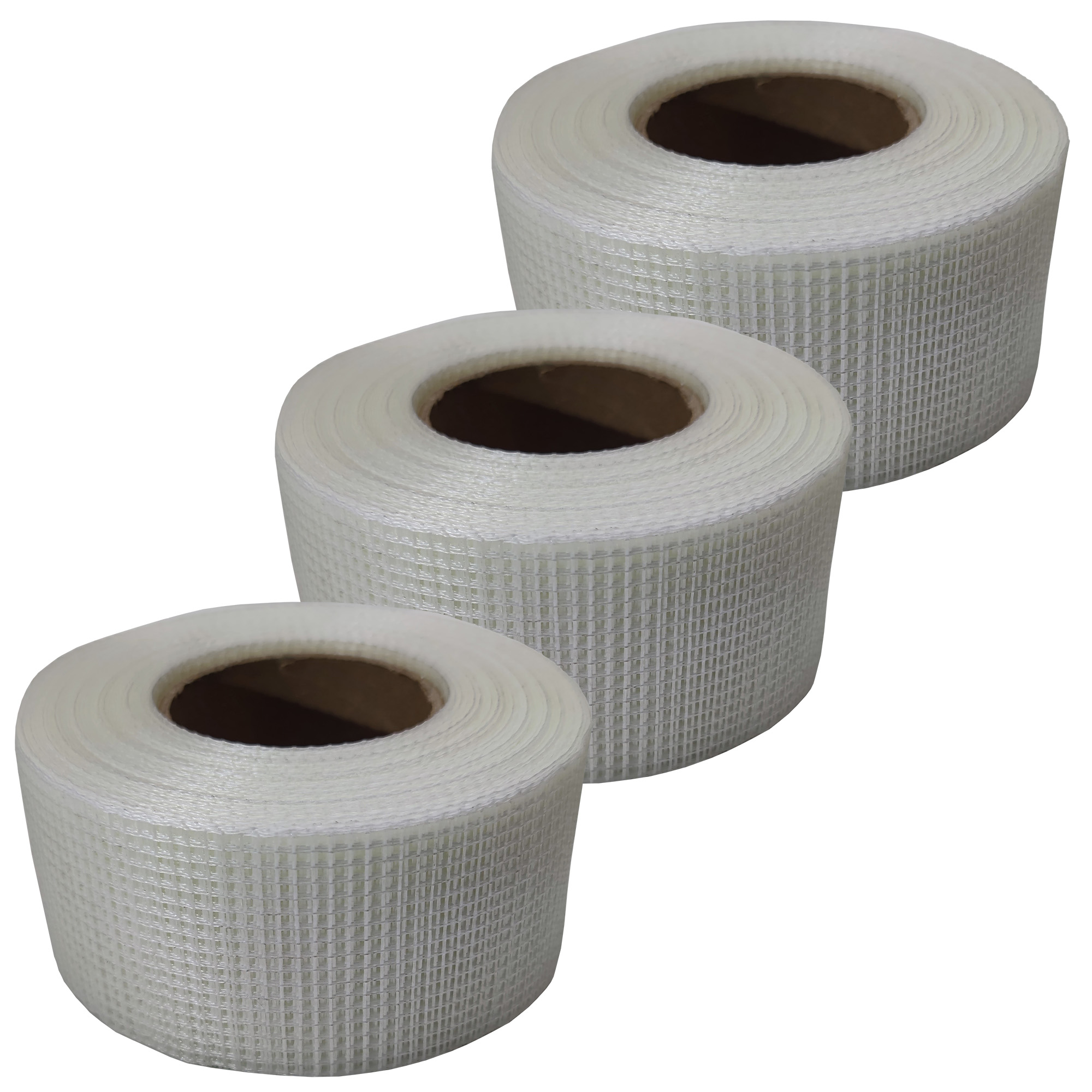 Gitterband 50mm Glasfaser Fugenband 3x45m selbstklebend Trockenbau Fugenstreifen