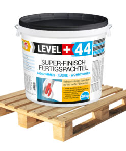 Super-Finish Fertigspachtel 480Kg Palette 24 x20Kg Q1-Q4 Glätt Spachtelmasse Innen LEVEL+44