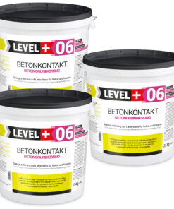 Betonkontakt Haftbrücke Putzgrund Grundierung Betongrundierung 75Kg LEVEL+06