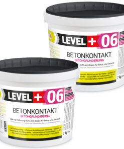 Betonkontakt Haftbrücke Putzgrund Grundierung Betongrundierung 14Kg LEVEL+06